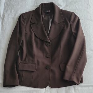 Laura Petites Brown Blazer